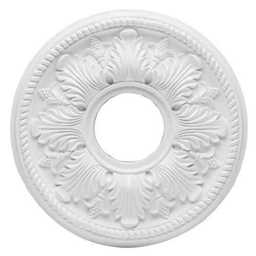 77750 35,6 cm White Finish Ceiling Medallion