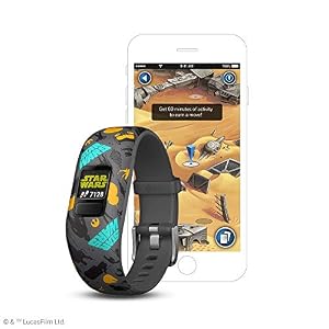 Image of Garmin vívofit jr 2, Kids Fitness/Activity Tracker, Star Wars The Resistance, 1-year Battery Life (Renewed)
