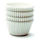 Norpro Giant Muffin Cups, White, Pack of 48