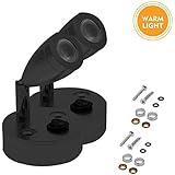 MASO 2pcs Wall Spot Reading light Switch Car Camper Van Caravan Boat Warm Interior Light Ceiling Lamp