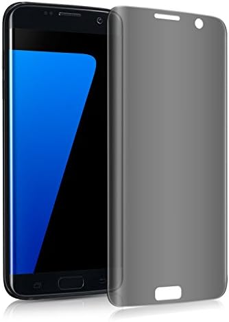 Galaxy S7 Edge Screen protector, First protection S7 Edge Privacy Tempered Glass Anti-Spy [3D Curved][Case Friendly] Screen Protector Shield For Samsung Galaxy S7 Edge (Transparent)