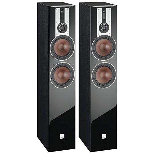 Dali Opticon 6 Mid-Sized Floorstanding Speakers (Pair, Black Ash)