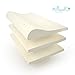 Milliard Memory Foam Toddler Pillow 3-Layer Adjustable Contour Pillow for your Baby Infant or Newborn, Ultra Soft 75-Percent Cotton Removable Cover, 19 x 10 x 3