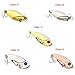 JUEMENZHE Fishing Lures Blade Baits,5pcs/lot Metal VIB Hard Fishing Lure Bass Crankbait Fishing Spinner Blade for Bass Fishing