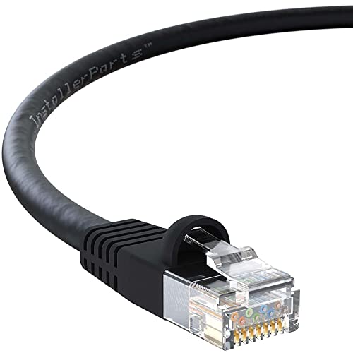 InstallerParts CAT6 Cable UTP Booted [Black] - [175