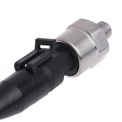 Qisuw Pressure Sensor-DC5V 1/8NPT Pressure Transducer Transmitter Sensor Stainless Steel Oil Air Water (150psi)