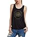 Game of Thrones Winter Is Coming Circle Juniors Black Tank Top
