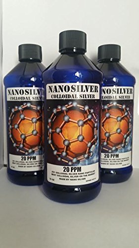 The Best Nano Silver Colloidal Silver Mineral Supplements 32 OZ 20 PPM Colloidal Silver Liquid The Best Nano Silver Colloidal Silver Mineral Supplements 32 OZ 20 PPM Colloidal Silver Liquid