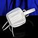 AW BRIDAL Ivory Satin Flower Girl Basket - Wedding Ceremony Party Decoration with Double Heart