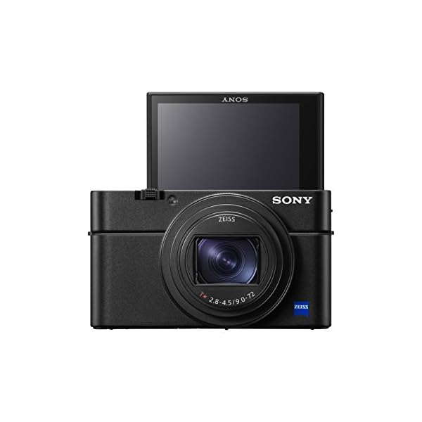 Sony RX100 VII | Premium Bridge-Kamera (1,0-Typ-Sensor, 24-200 mm F2.8-4.5 Zeiss-Objektiv, Autofokus zur Augenverfolgung für Mensch und Tier, 4K-Filmaufnahmen und neigbares Display), Schwarz – Bild 3