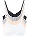 4 Pack Kalon Nylon Spandex Removable Pads Comfort Bras Ext Sizes