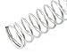 Forney 72667 Wire Spring Compression (10-874), 1-3/8-Inch-by-6-Inch-by-.120-Inch,Silver,Large