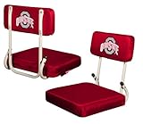 Logo Brands NCAA Ohio State Buckeyes Hardback Stadium Seat