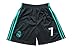 GamesDur 2016/2017 Real Madrid Cristiano Ronaldo #7 Away Purple Football Soccer Kids Jersey & Short & Sock & Soccer Bag Youth Sizes (13-14 Years)