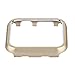 Leotop Compatible with Apple Watch Case 38mm 42mm, Compatible iWatch Bumper Metal Protective Cover Aluminum Frame Bling Shiny Protector Compatible Apple Watch Series 3/2/1 (Gold, 38mm Series 3/2/1)
