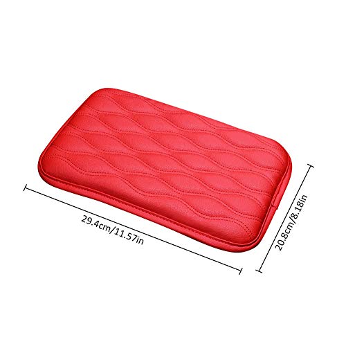 Mioloe Auto Center Console Pad,Universal Center Console Cover, Auto Armrest Cover, Car Armrest Seat Box Cover, Waterproof Armrest Cover, Fit for Most Vehicle, for SUV,Truck,Car