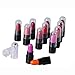 Buytra Beauty Makeup 12 Colors Lipstick Set Moisten Long-lasting High Gloss Mini Lip Cream