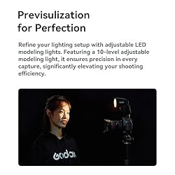 GODOX V1 PRO S 2.4G Wireless Camera Flash 1/8000s