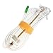 Bstean 100ml Large Plastic-Steel Syringe Pump with 150cm/59inch Tubing and Matching Cap for Oil Liquid Injection primary