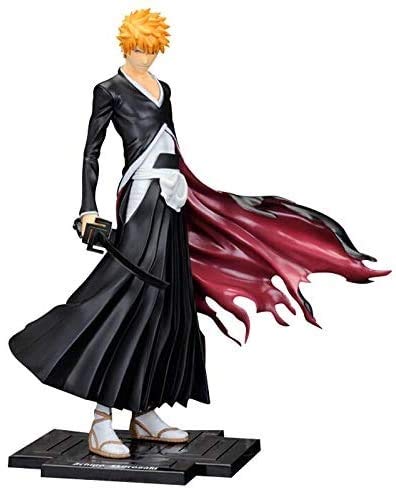 Liiokiy 22cm Action Figure Bleach Anime Figure Kurosaki Ichigo Anime Figure Collectible Figure Decor
