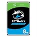 Seagate Skyhawk 8TB Surveillance Internal Hard Drive HDD - 3.5 Inch SATA 6GB/s 256MB Cache for DVR NVR Security Camera System with Drive Health Management - Frustration Free Packaging (T8000VX0022)