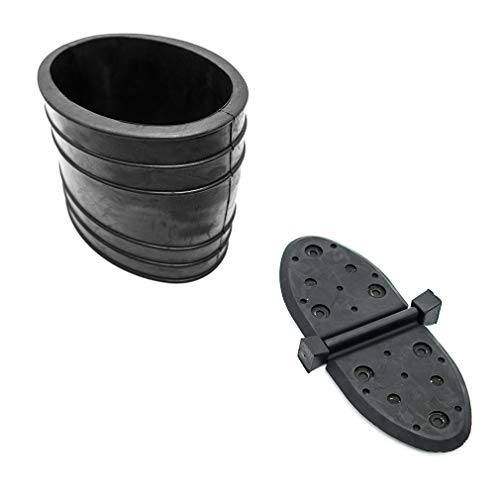 koxuyim #807166A1 New Exhaust Bellows, 1998 &Up Exhaust Y-Pipe Kit Hose Bellow Contain 32-14358T 32-44348T For Mercruiser - Thumbnail 6