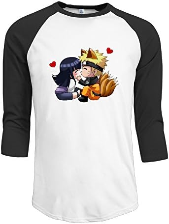 Render Naruto Men 3/4 Sleeve Raglan Tee Shirts Classic