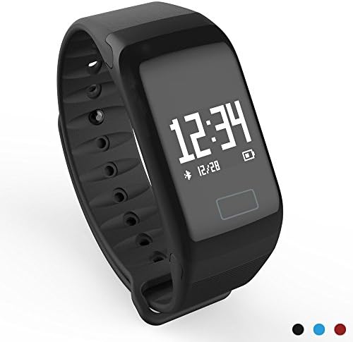 TIISON Fitness Tracker, Smart Bracele Smart Watch Waterproof Pedometer Activity Tracker with Heart Rate Monitor, Blood Pressure Blood Oxygen Monitor Bluetooth 4.0 for IOS Android