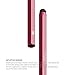 elago® Stylus [Hexa][Red Pink] - [Premium Aluminum ][Classic Pencil Shape][ Replaceable Extra Tip Included] - for iPad, iPad Pro, iPad Mini and iPhone