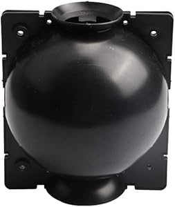 5pcs Reusable Plant Rooter Device Propagation Air-Layering Pod Rooting Box Grafting Ball Pot Garden Round Box Botany Controller for Roses, Trees, Fruit Bushes High-Efficiency Grafting Box (Black, S)