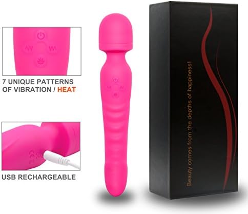 BODY fancy™,Body All Stars™ Wireless Wand Massager Multi Speed - Back Neck Sport Massage by Daisies Blooming™