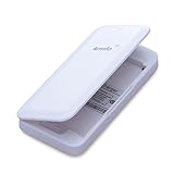 LEMFO Galaxy S5 Extra Spare Battery Backup Power Charger - Desktop Cradle Battery Charing Dock For Samsung Galaxy SV i9600 Batteries - White