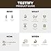 TEST1FY Testosterone Boosting and Muscle Building Supplement - Includes Key Patented Ingredients Including LJ100, Albion Boroganic Glycine, and KSM-66 Ashwagandha - 240 capsules - 30 Servings