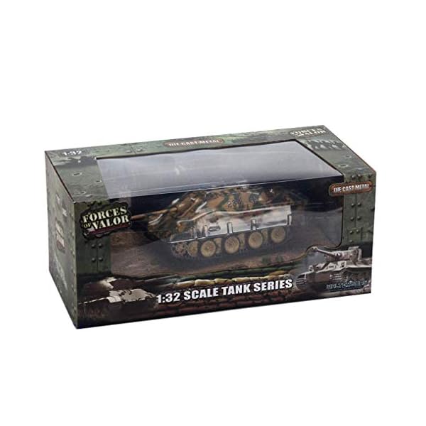 XHH Panzer-Wagen-Legierungsmodell im Maßstab 1:72, Militärischer Jagdpanther G1 Panzer-Zerstörer Deutsches Modell, 11,8… – Bild 8