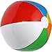 NJ Novelty Large Inflatable Beach Balls 20 Inch, Pack of 12 Rainbow Colored for Pool Party, Summer Water Fun and Birthday Parties - Bulk Pack (Beach Balls)