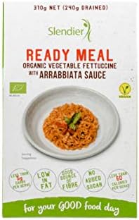 Slendier Organic Ready to Eat Meal with Konjac: Arrabbiata, Pack of 6