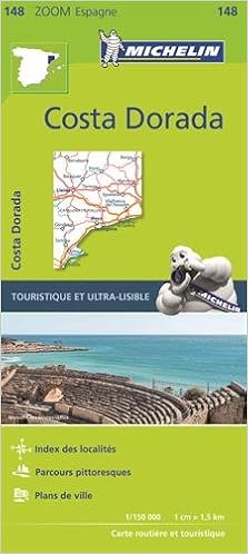 Carte Costa Dorada Michelin Carte Costa Dorada Michelin