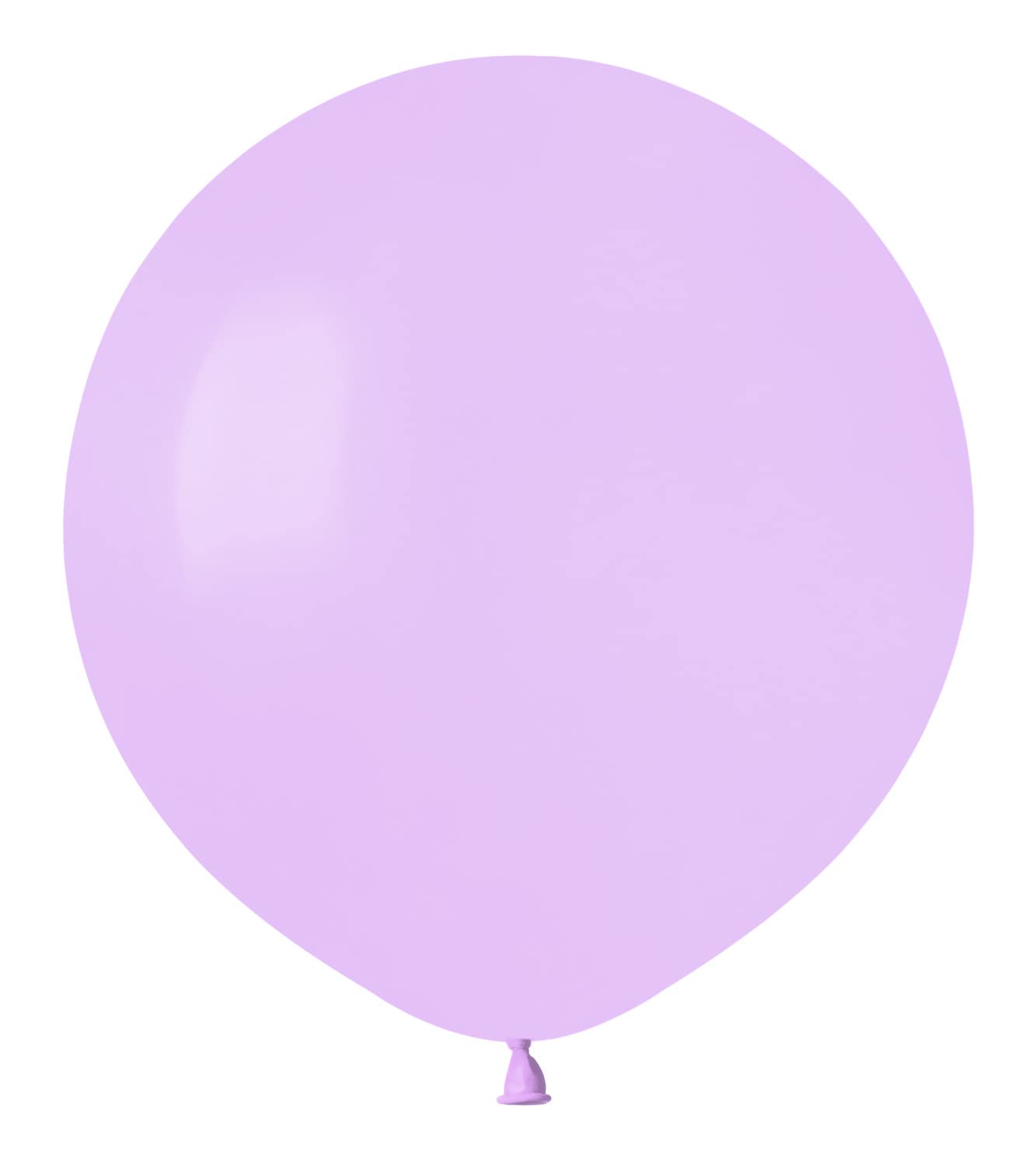 Pack 25 balloons in natural latex Premium Quality G150 (Ø 48cm / 19"), pastel violet purple lilac