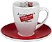 Konitz Coffee Bar Amore Mio No.2 Espresso Doppio Cups/Saucers, Set of 4