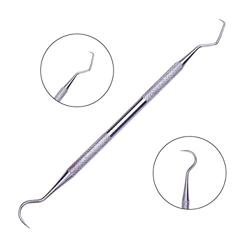 Professional Dental Scraper,TANTAI Dental Tool | 100% Profession Stainless Steel,Tools Scraper Picks Tooth Stains Remover - Thumbnail 3