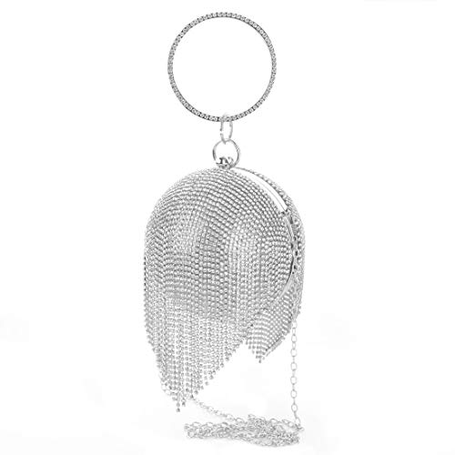 silver ball purse