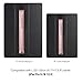 Meko Stylus Pen Case Holder Sleeves for Apple Pencil(1st and 2nd Gen), Premium Genuine Leather Case Pouch Built-in Elastic Band for Stylus Pens - Rose Gold¡­