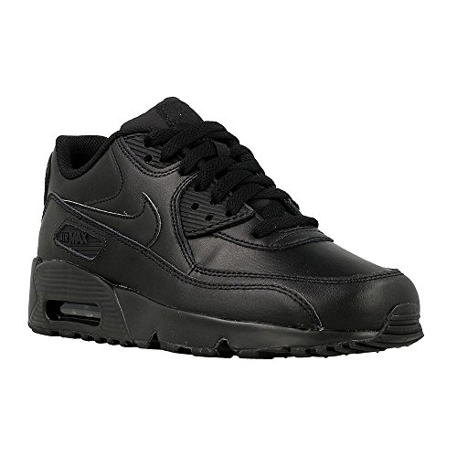 Nike Air Max 90 Gs Kids Trainers Black Black - 3 UK