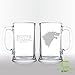 Game of Thrones - House Stark - Etched Beer Mug
