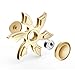 Aritone Fashion Gift For Fidget Camouflage EDC toy Fidget Hand Spinner Toy Stress Reducer EDC Focus Toy (A Gold)