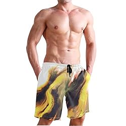 Men's Summer Cool Swim Trunks Quick Dry Elegant