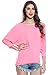 A+D® Womens Soft Knit & 3/4 Dolman Sleeve w/ Hi Low Top