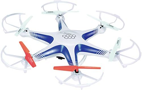 GoTechy 6 propeller Drone with Camera3D Flip-Roll 6 Axis Gyro Stabilized WIFI FPV Real Time Video