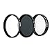 Vivitar 3-Piece Multi-Coated HD Filter Set (40.5mm UV/CPL/ND8)
