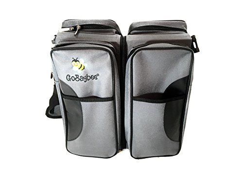 Diaper Bag, Baby Travel Bed – GoBaybee 3 in 1 Infant Portable Changing Station, Travel Crib, Diaper Bag with Stroller Attachment – Ultimate Travel Bed for Babies – Must Have Baby Travel Accessory
